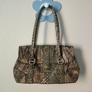 y2k snakeskin purse!